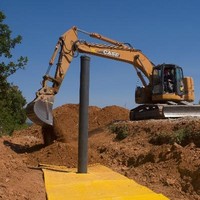 over pipe