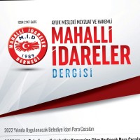 mahalli idareler dergisi