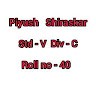 Piyush Shiraskar V-C