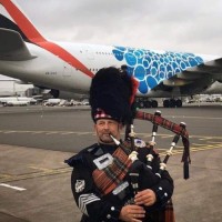 Pipe Major David McRobert