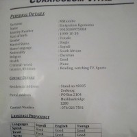 Emigration Kgomotso