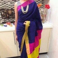 Maheshwari Handloom Saree