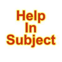 Help In Subject