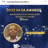 Nkosinathi Khumalo CIA l CCSA l MBA
