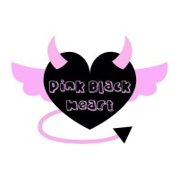 Pink Black Heart