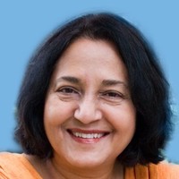 Ameena Saiyid S.I.OBE Chevalier des Arts et des Lettres