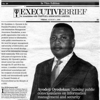 Dr. Ayodeji O. Oyedokun CCDOA, FIIM, ERMS, RMEM, FIRMS