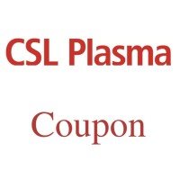 CSL Plasma Coupons