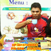 Eded Juragan kopi Miracle (Stamina Pria)