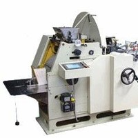 Paper bag making machine