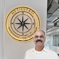Major General M Rajendran(R) IIT Tirupati Technology Innovation Hub