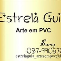 ESTRELA GUIA artes em PVC
