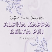 Wilfrid Laurier University - Alpha Kappa Delta Phi