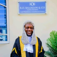 Chief R . O. BALOGUN, SAN