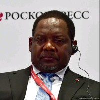 Minister Firmin Ngrébada