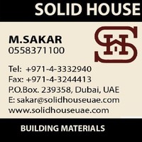 Solid House Building Materials