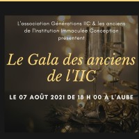 Gala des anciens de l'Institut Immaculée Conception (LBV)
