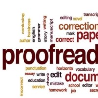 Proofreading and Editing