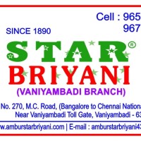 AMBUR STAR BRIYANI VANIYAMBAI BRANCH