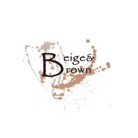 Beige and Brown