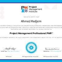 Ahmed Redjem (PMP)®-(IOSH)®-(BIM)