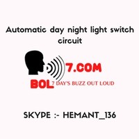 Day Night Light LDR Sensor