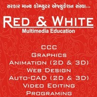 Red and White Multimedia Education Nanpura surat