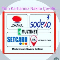 Yemek Kartlarınız Nakite Çevrilir