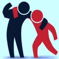 hand looking for help
