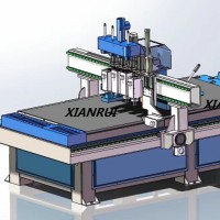 Xian Rui CNC Router Laser Machine