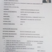 Edison W MORALES  CALVA