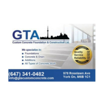GTA Custom Concrete Foundations And Construction Ltd.