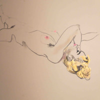 Séance de dessins de nus Chez Montreuilmodèlevivant