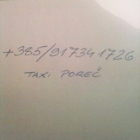 Taxi Porec