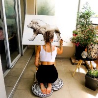 Lucie .Peint