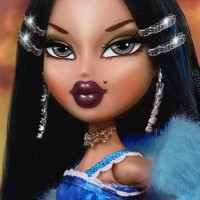Paintedblue Rose