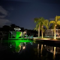 Green Glow Dock Light