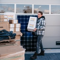 Solarmontage Biggör