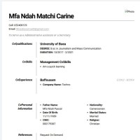Mfa Ndah Carine Matchi