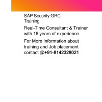 SAP Security GRC TRAINER