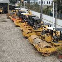 Locação de equipamentos e rolos compactadores.