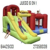 arriendo juegos inflables