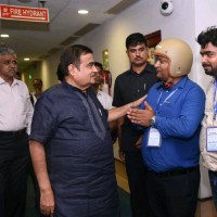 Helmet man of India