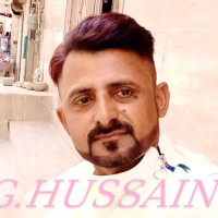 Artist Ghulam Hussain