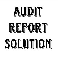 Audit Report Solution