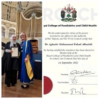 Dr. Aghadir Alhadidi Mrcpch