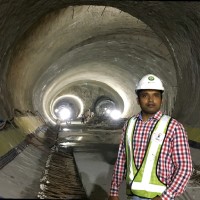 Ashish Kumar Saw - M-Tech Tunnel, B-Tech civil