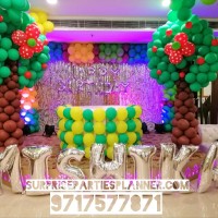 surprise birthday party planner noida balloon decoration greater noida