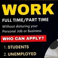 Part time FULL TIME Work from Home Job vacancy