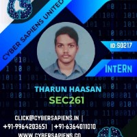 Tharun Haasan Nambu